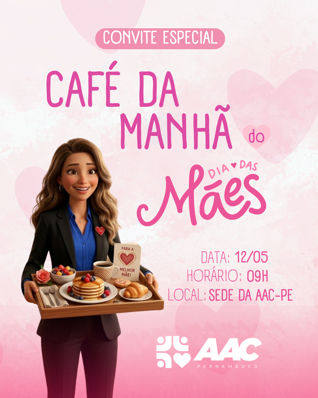 Café da Manhã Dia das Mães